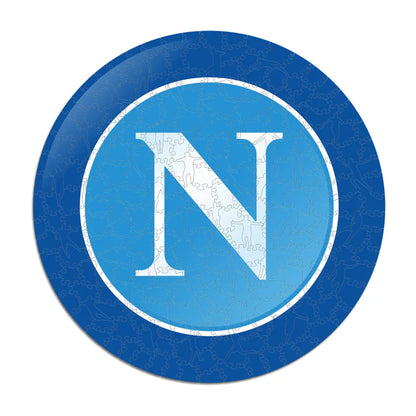 SSC Napoli Logo - Holzpuzzle