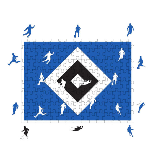 Hambourg FC Logo - Wooden Puzzle