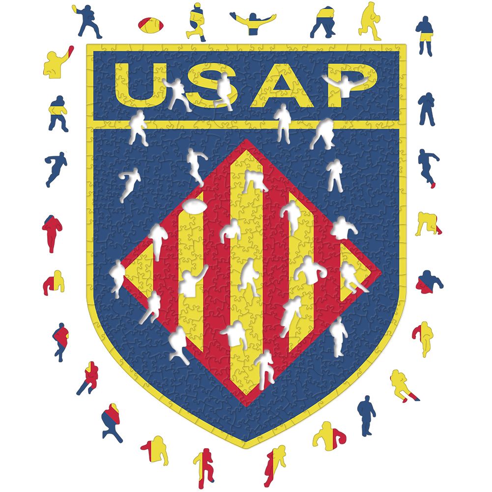 USAP-Logo - Holzpuzzle