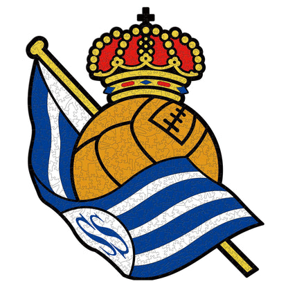 Real Sociedad Logo - Holzpuzzle