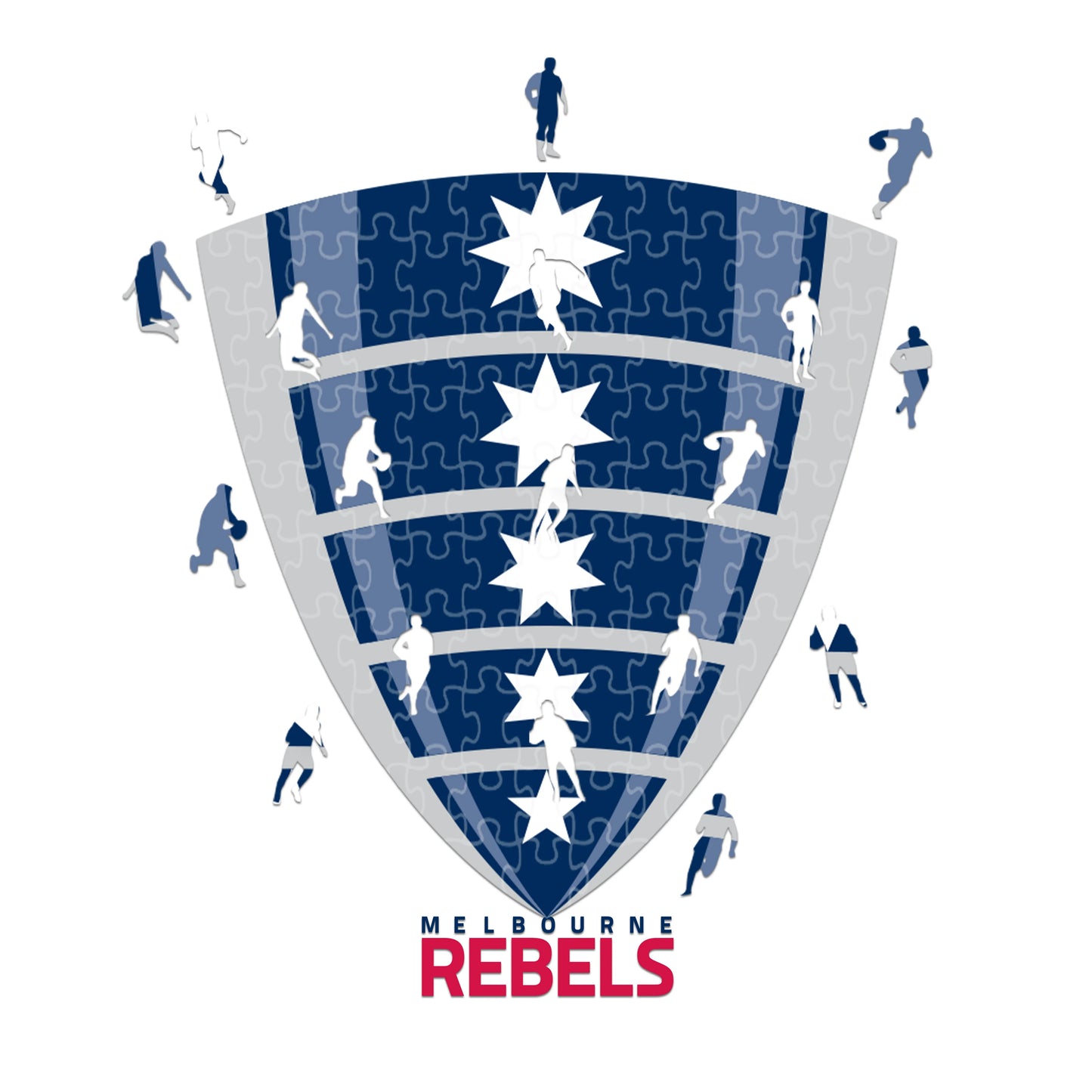 Rebels-Logo - Holzpuzzle