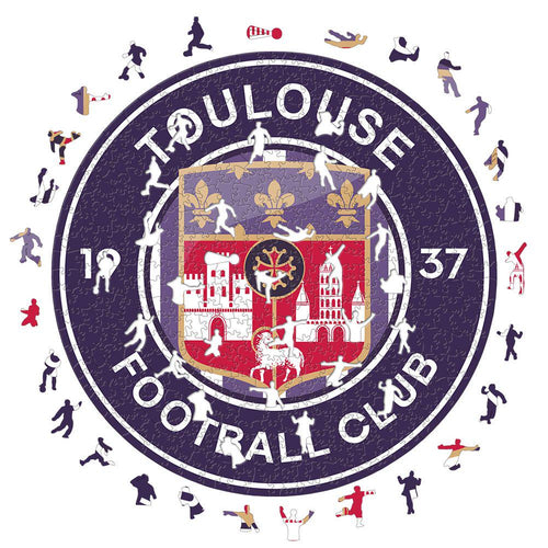Toulouse - Holzpuzzle
