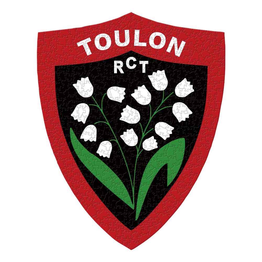 Toulon Logo - Holzpuzzle