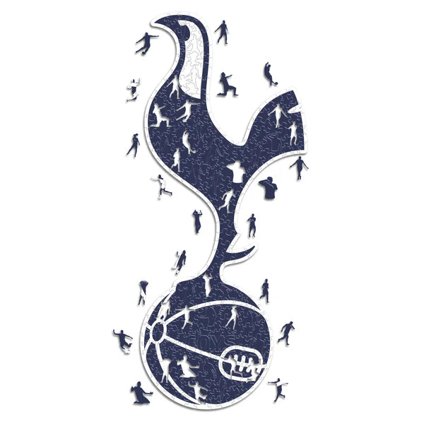 Logo de Tottenham Hotspur - Rompecabezas de Madera