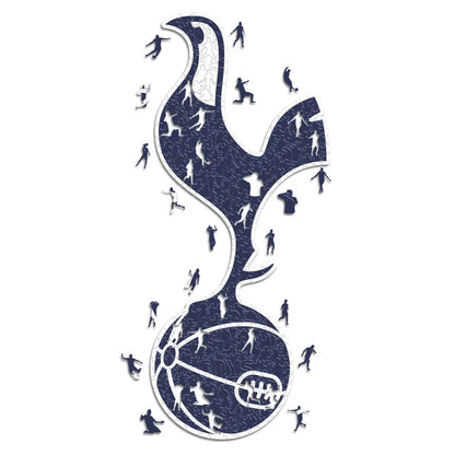 Logo de Tottenham Hotspur - Rompecabezas de Madera
