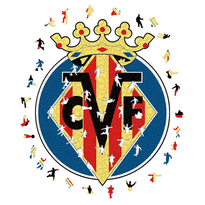 Villarreal Logo - Holzpuzzle