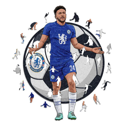 Reece James - Holzpuzzle