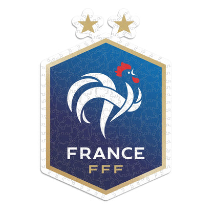 Frankreich Logo - Holzpuzzle