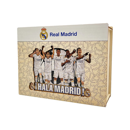 5 Spieler Real Madrid - Holzpuzzle
