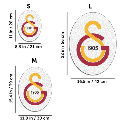 Galatasaray S.K Logo - Holzpuzzle