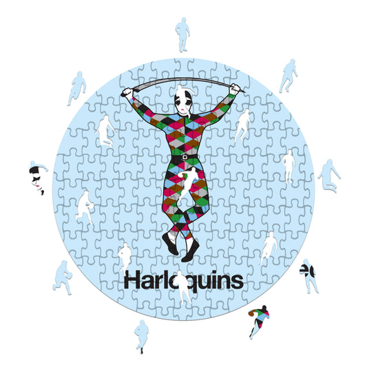 Harloquins Logo - Holzpuzzle