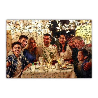 Personalisierte Fotopuzzle - Holzpuzzle