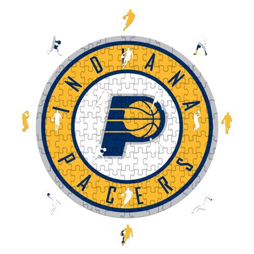 Logo de Indiana Pacers - Rompecabezas de Madera