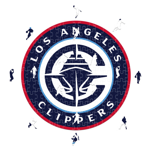 Los Angeles Clippers - Rompecabezas de Madera