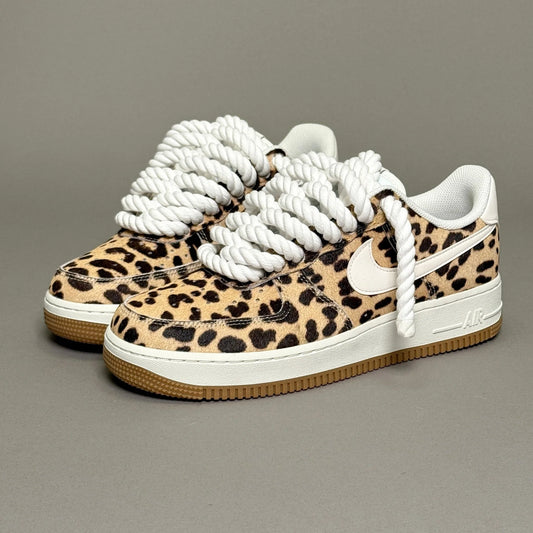 Nike Air Force 1 "Lása corda" - Liopard