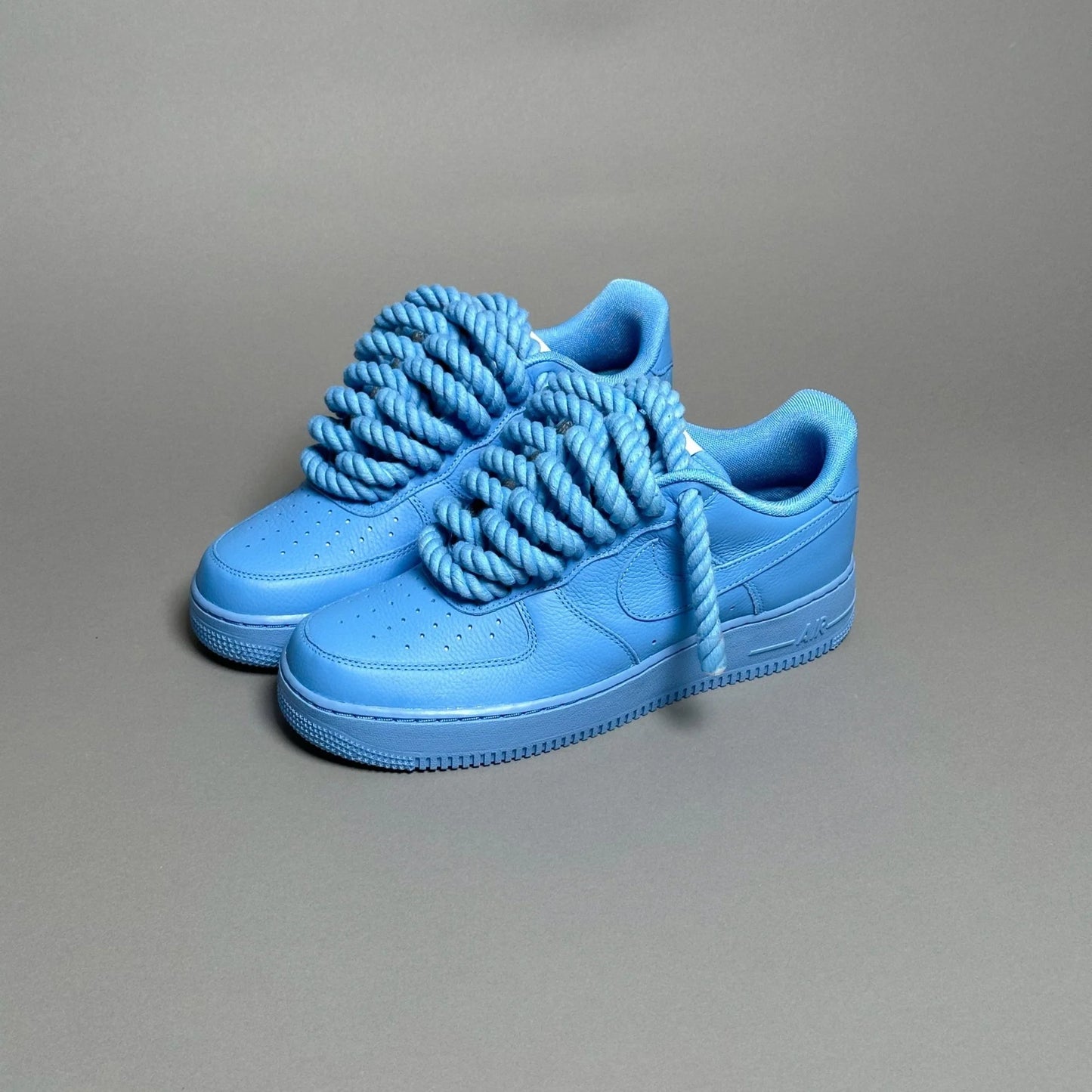 Nike Air Force 1 “Rope Laces” – Pastel Frost Blue