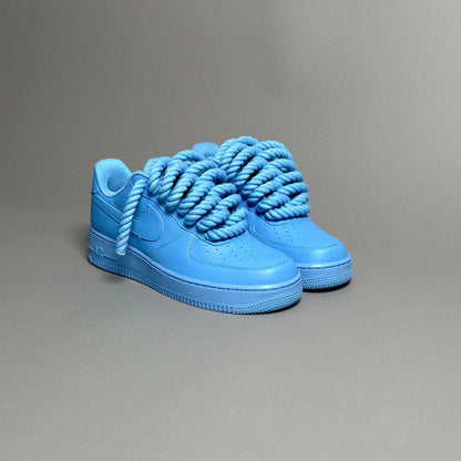 Nike Air Force 1 “Rope Laces” – Pastel Frost Blue