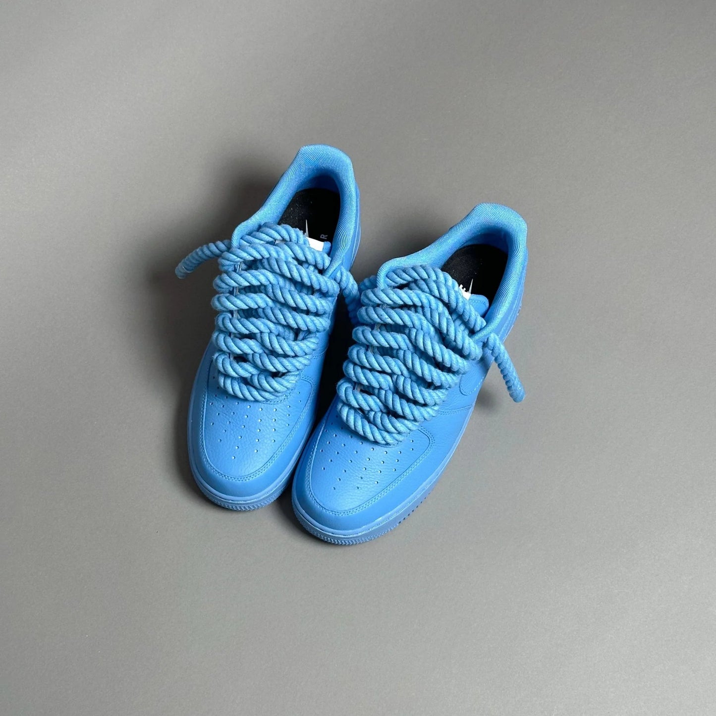 Nike Air Force 1 “Rope Laces” – Pastel Frost Blue