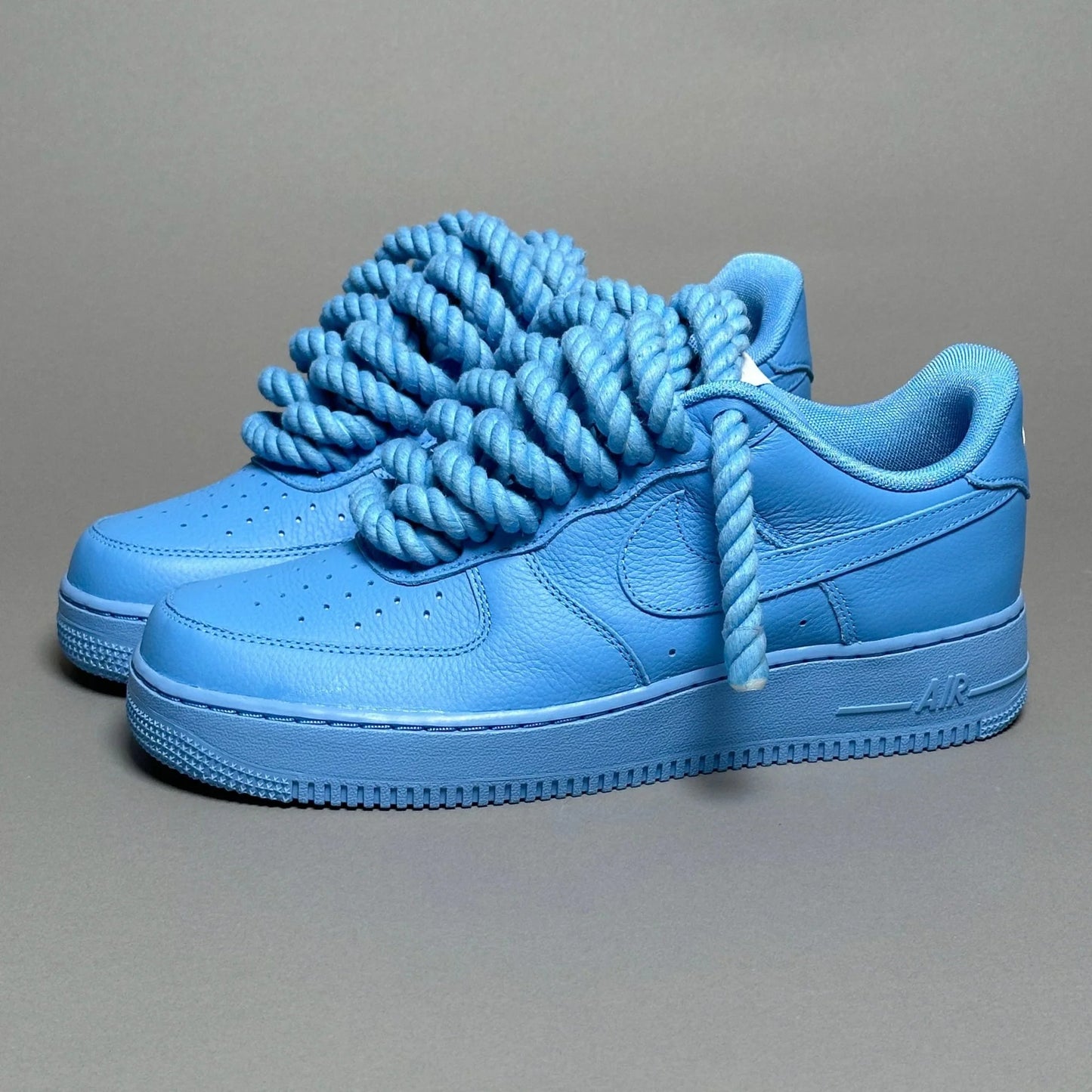 Nike Air Force 1 “Rope Laces” – Pastel Frost Blue