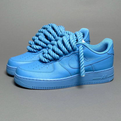 Nike Air Force 1 “Rope Laces” – Pastel Frost Blue