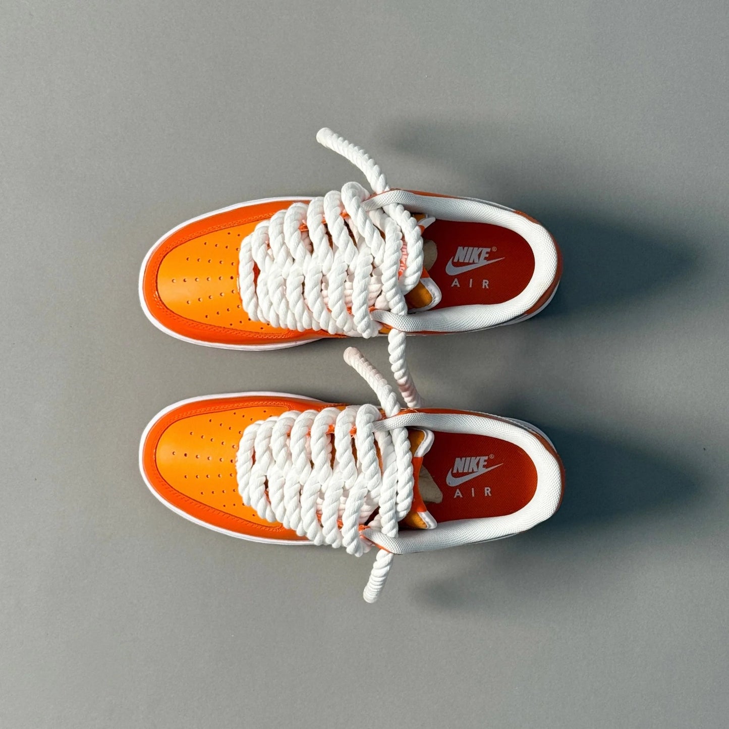 Nike Air Force 1 “Lacquered Orange Rope Laces”
