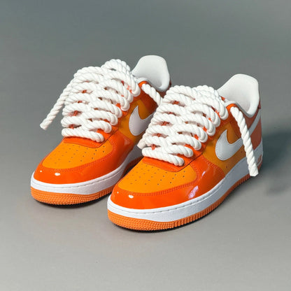 Nike Air Force 1 “Lacquered Orange Rope Laces”