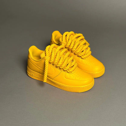 Nike Air Force 1 “Rope Laces” – Mustard Yellow