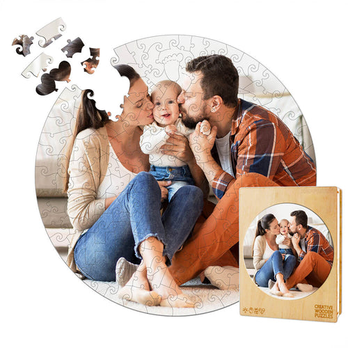 Personalisierte Fotopuzzle - Holzpuzzle