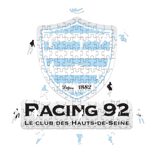 Logo Racing 92 - Rompecabezas de Madera