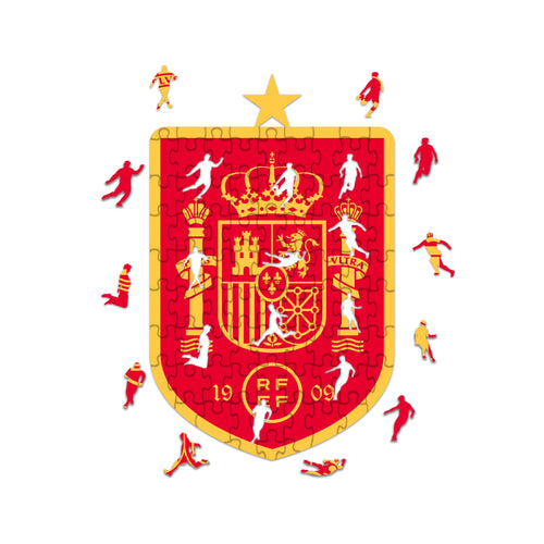 Spanien Logo - Holzpuzzle